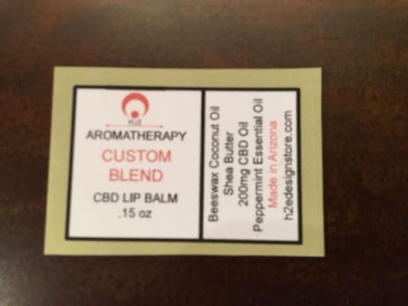 Ingredients for Custom Blend CBD Lip Balm